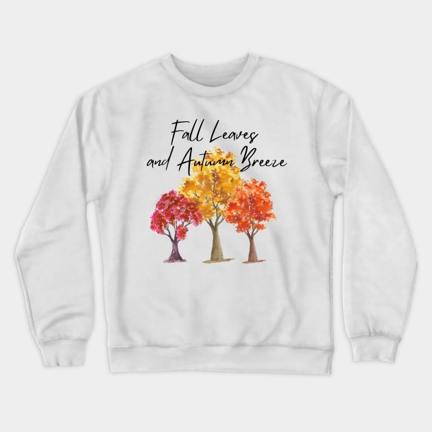 Fall tee Crewneck Sweatshirt by Lindseysdesigns